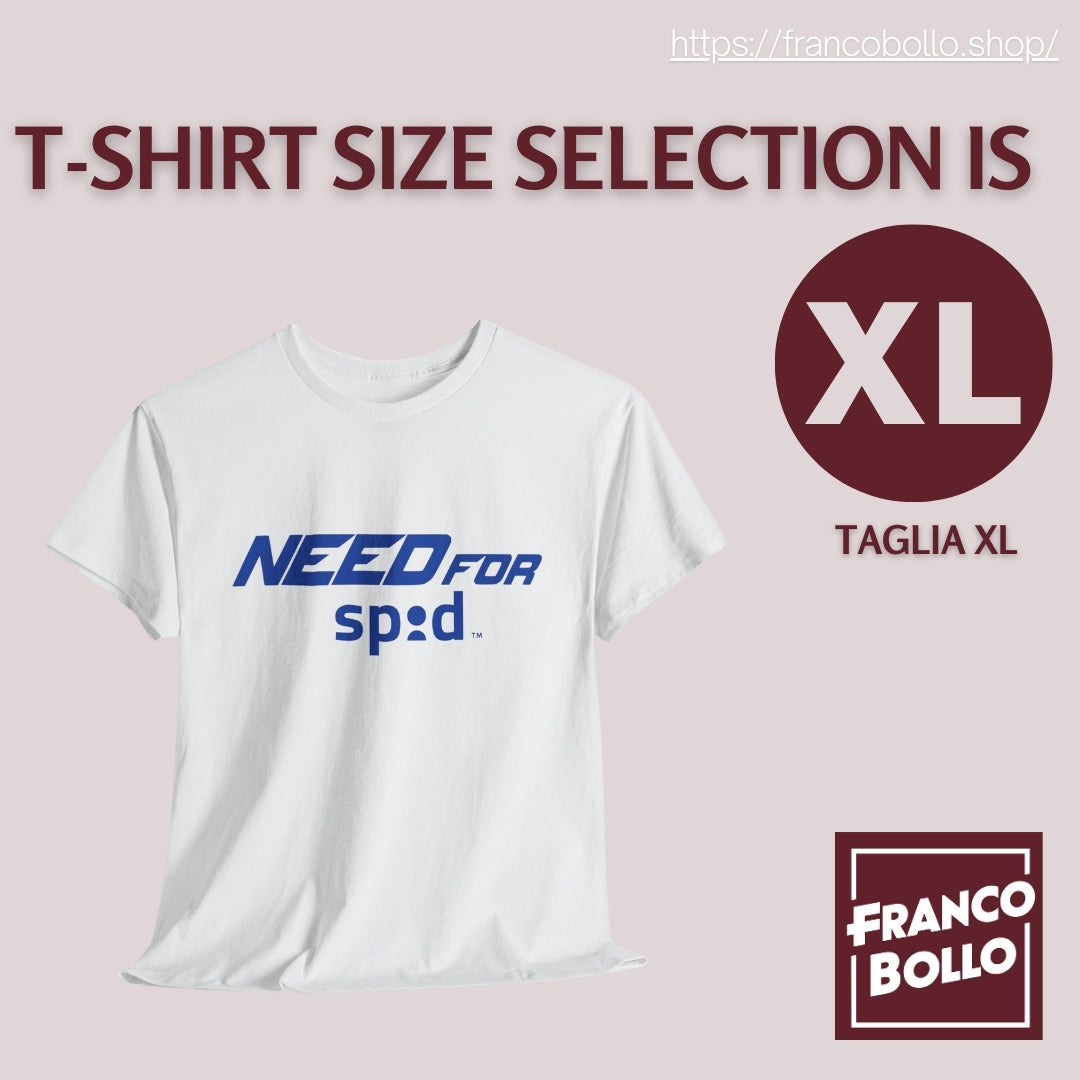 Need for SPID - Maglietta Divertente per Amanti della Velocità e dell'Identità Digitale - FrancoBollo.Shop Original Print On Demand Clothing Brand